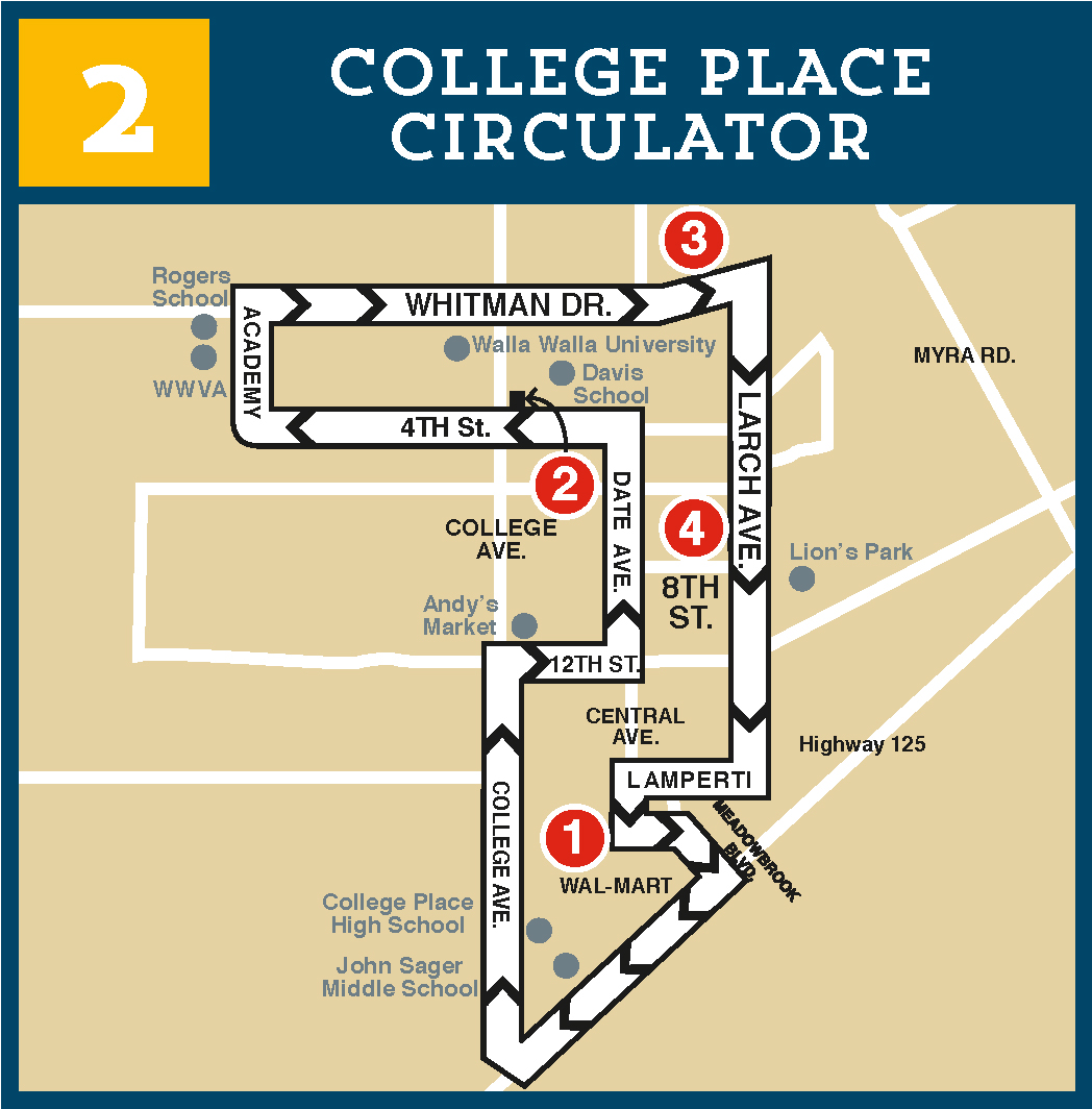 Route 2 College Place