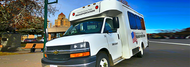 Columbia County Public Transportation bus picture